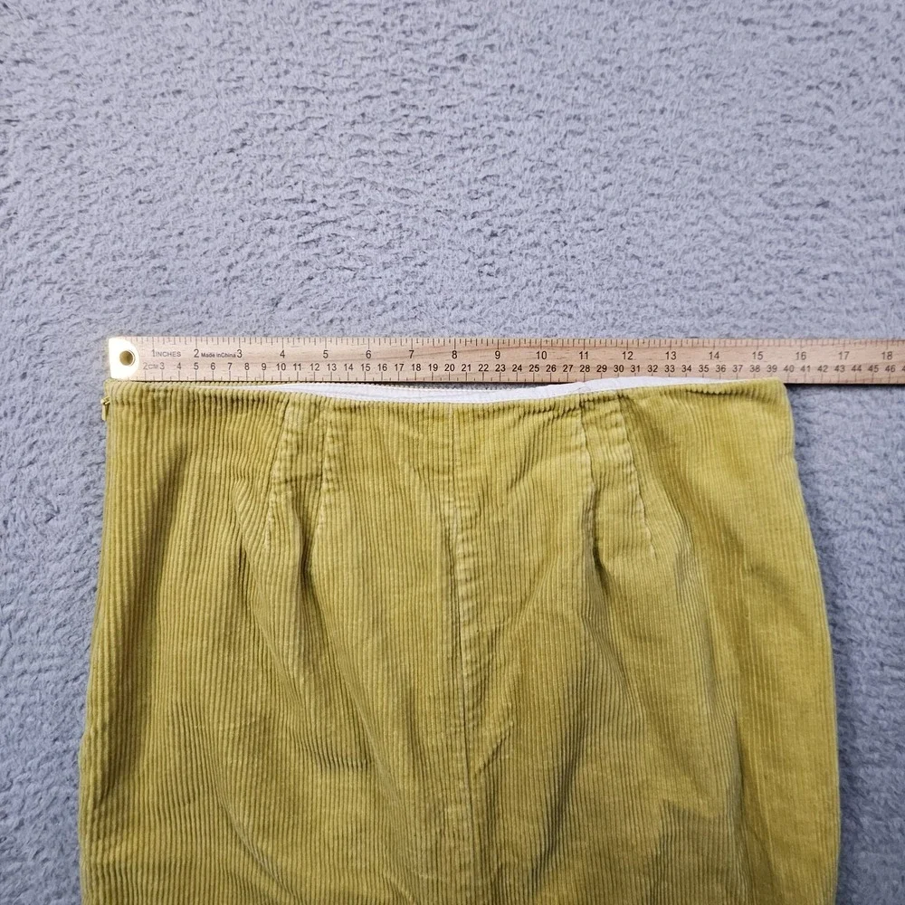 Maeve Anthropologie Skirt 6 Corduroy Pencil‎ Modern Boho Librarian Heritage Chic